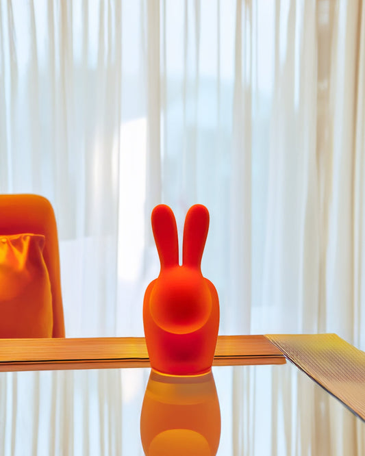 Rabbit XS Flock in Orange - Maison SIA