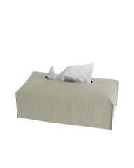 Rectangular Cream Tissue Box