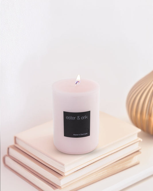 Rosewater Pillar Candle - Maison SIA