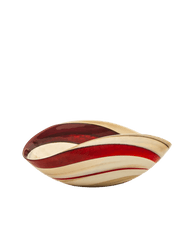 Rouge medium folded bowl