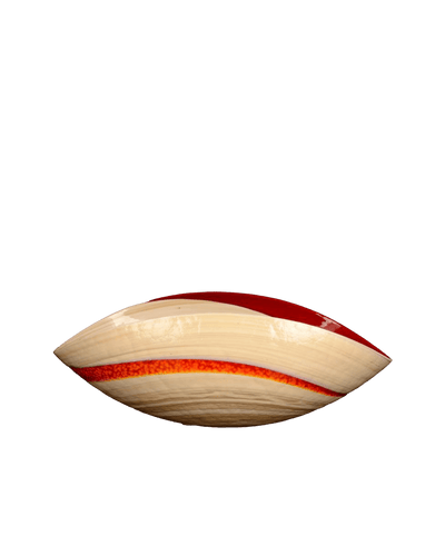 Rouge medium folded bowl