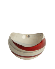 Rouge small folded bowl