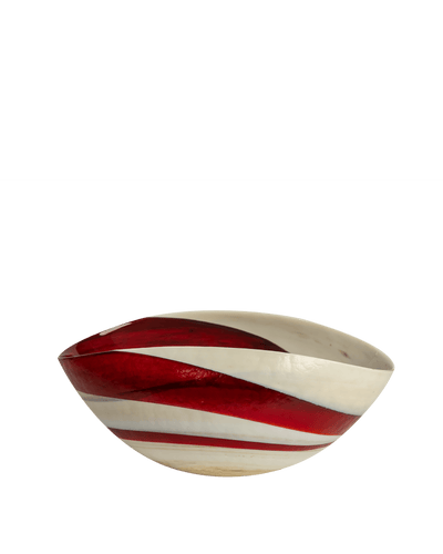 Rouge small folded bowl