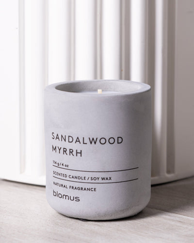 Sandalwood Myrh Scented Candle