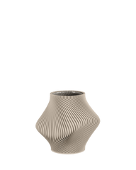 Bloz Vase in Lark beige (144g)