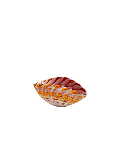 Shell Mignon Ivory with red threads