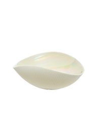 Shell Mono Large Folded Bowl