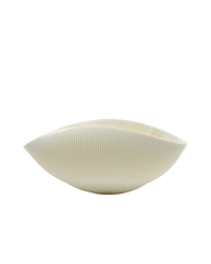 Shell Mono Large Folded Bowl