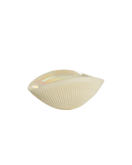 Shell mono small ivory bowl