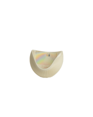 Shell mono small ivory bowl