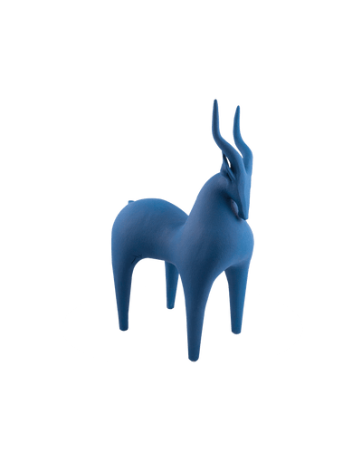 Small Gazelle In Blue