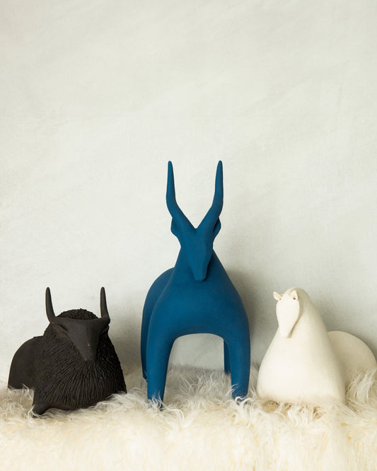 Small Gazelle In Blue - Maison SIA