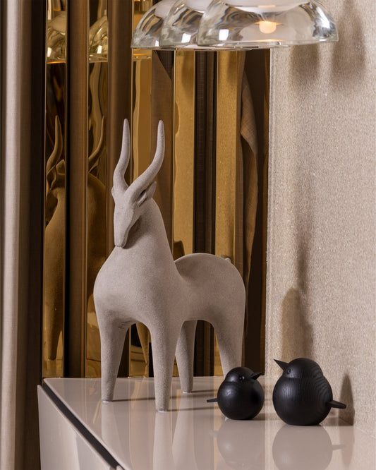 Small Gazelle in Light grey - Maison SIA