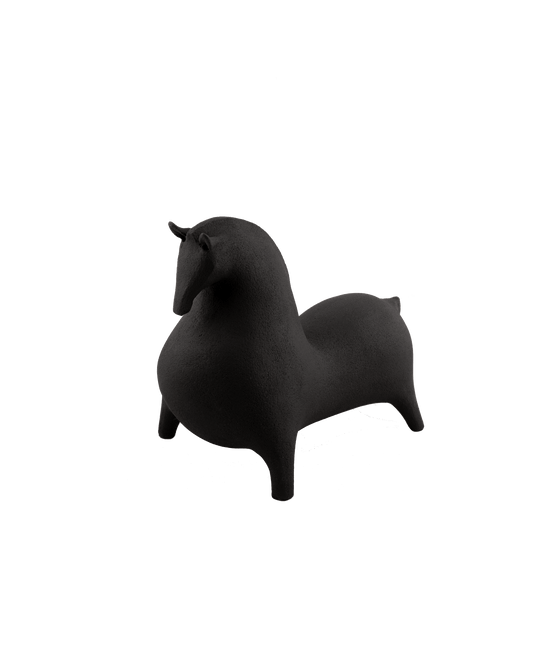 Small Horse In Black - Maison SIA