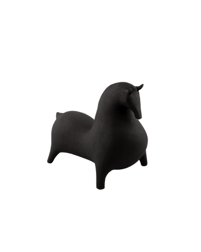 Small Horse In Black