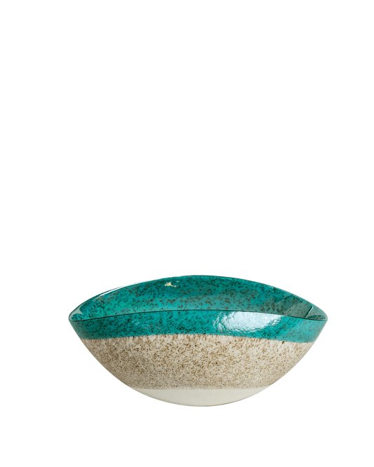 Smeraldo medium folded bowl - Maison SIA