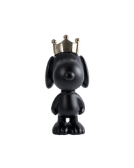 Snoopy Crown Matt black & Chromed gold