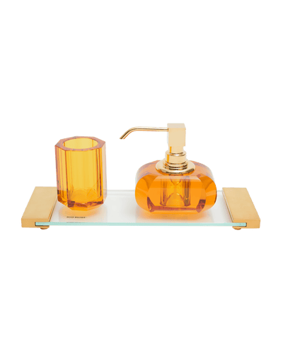 Soap Dispenser in Amber