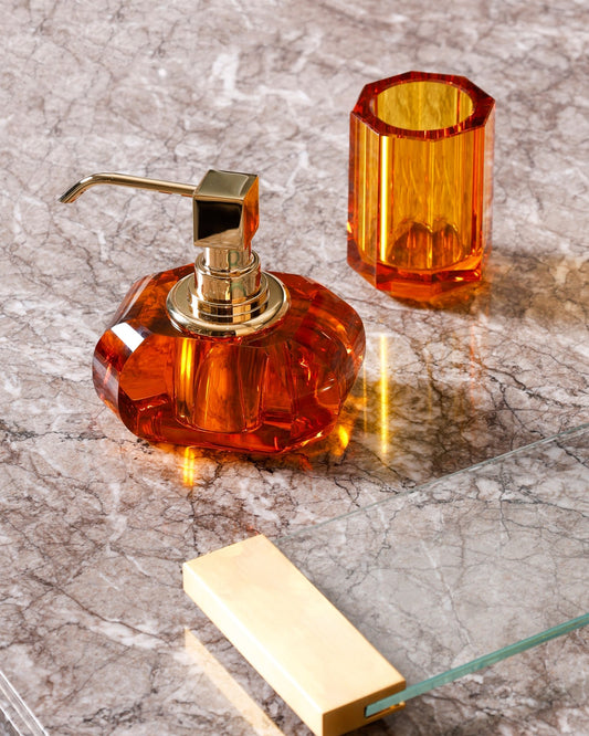 Soap Dispenser in Amber - Maison SIA