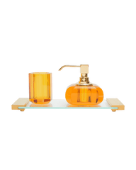 Soap Dispenser in Amber