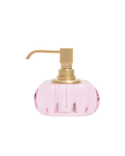 Soap Dispenser in Pink & Gold