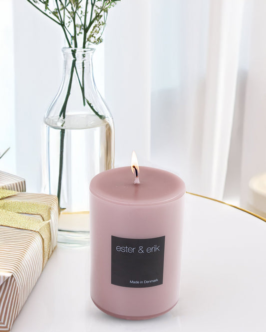 Soft rose Pillar Candle - Maison SIA