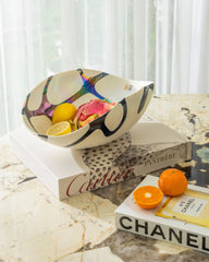 Spider Black Medium Folded Bowl