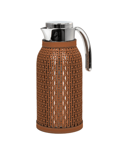 Stylish Diana Leather Covered Carafe