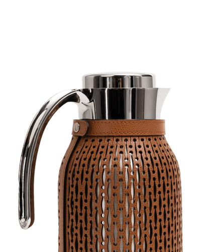 Stylish Diana Leather Covered Carafe