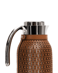 Stylish Diana Leather Covered Carafe