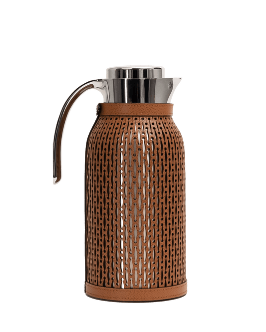 Stylish Diana Leather Covered Carafe - Maison SIA