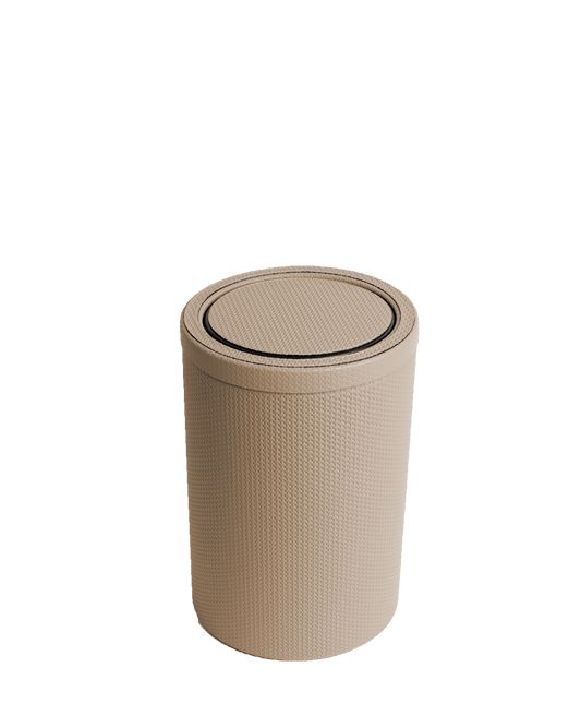 Swing Wastepaper Bin in Light grey - Maison SIA