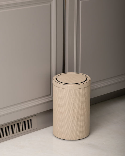 Swing Wastepaper Bin in Light grey - Maison SIA