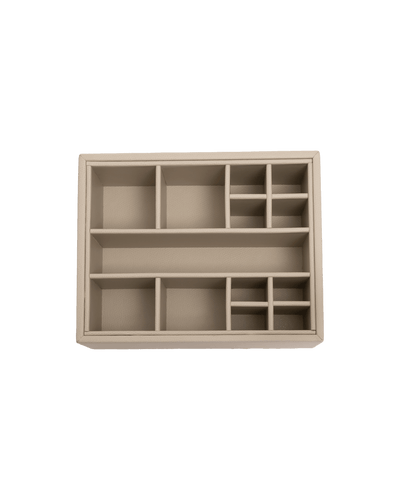 Table top Organizer in Cream