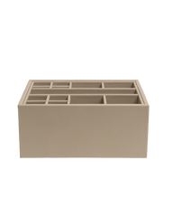 Table top Organizer in Cream