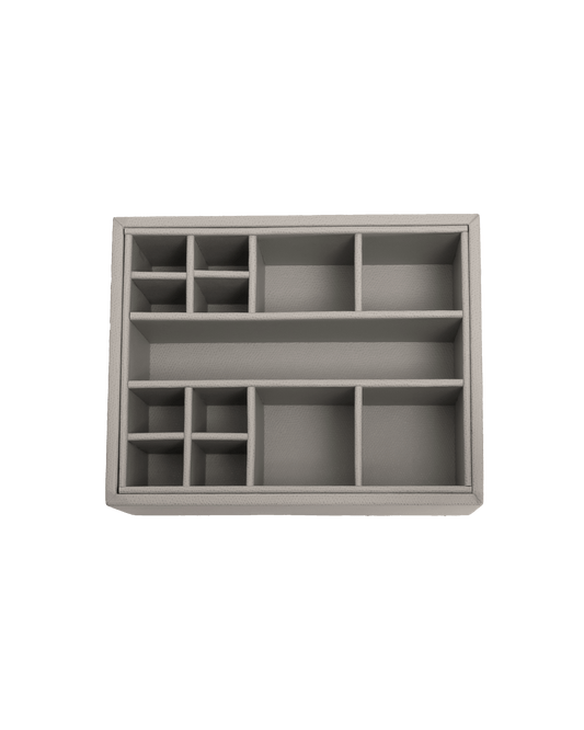 Table top Organizer in Light grey - Maison SIA