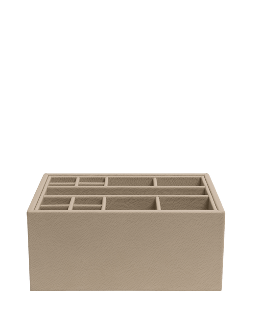 Table top Organizer in Taupe - Maison SIA