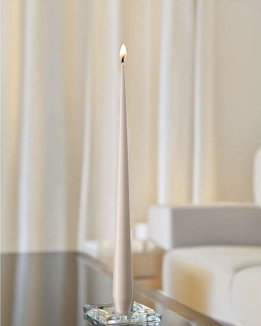 Taper Candle in Linen grey - Maison SIA