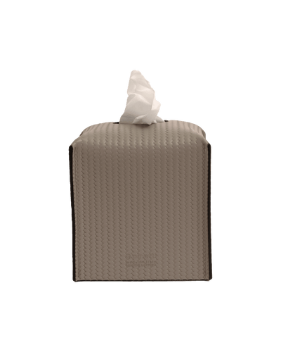 Taupe Square Tissue Box