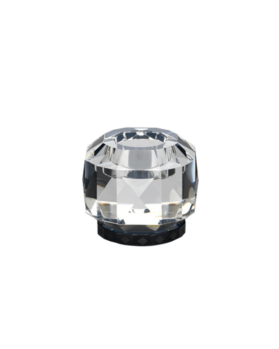 Texas Tealight Holder Clear Black