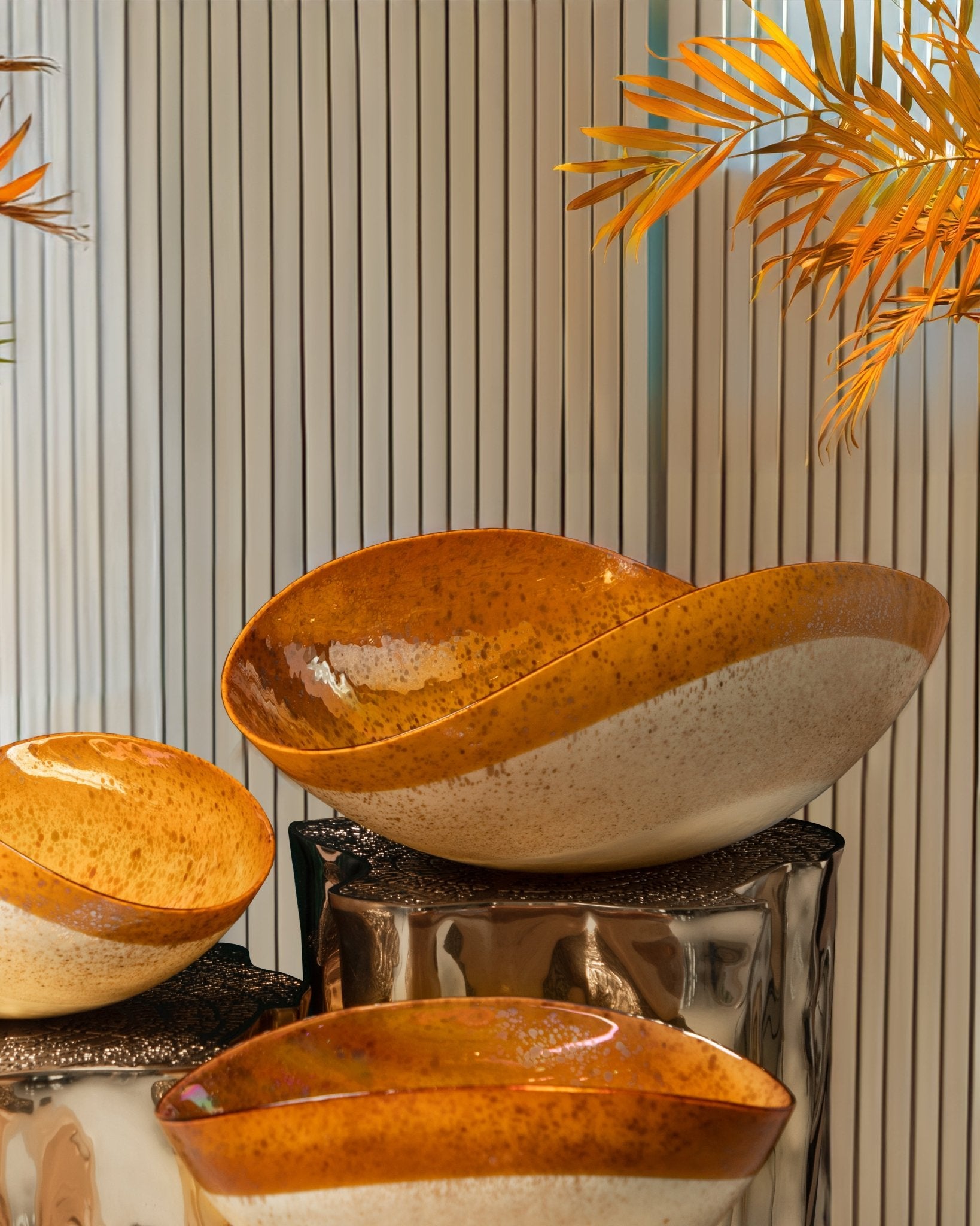 Topazio large folded bowl – Maison SIA