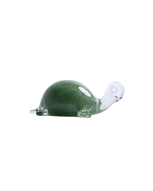 Tortoise mini green & silver - Maison SIA