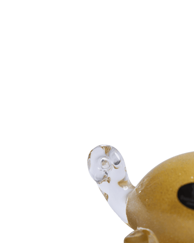 Tortoise mini yellow & silver