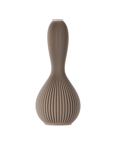 Touch Vase in Taupe