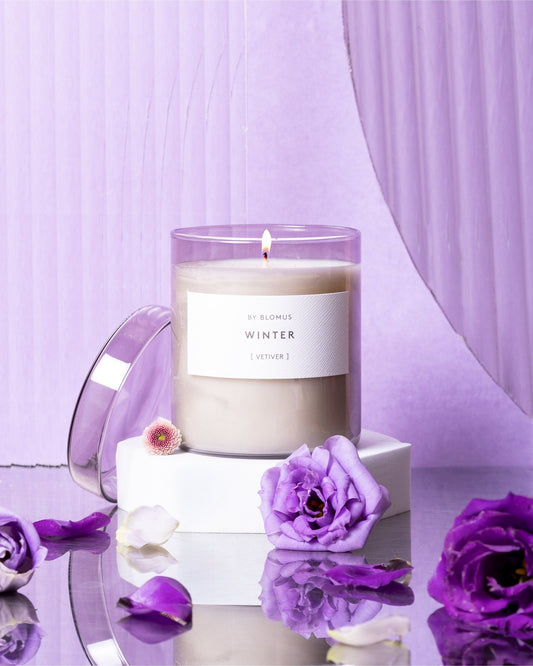 Valoa Ashes of roses Scented Candle - Maison SIA