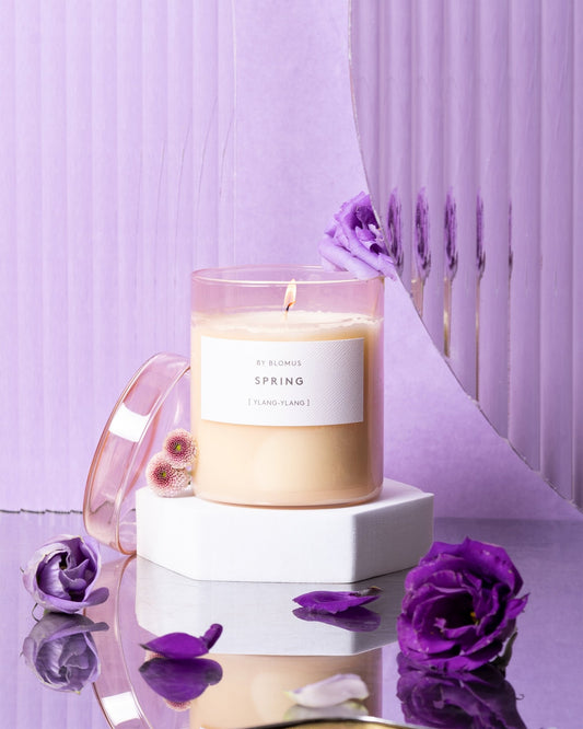 Valoa Misty Rose Scented Candle - Maison SIA