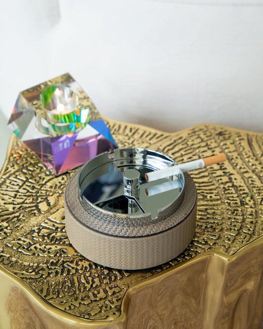 Vento Taupe Ash tray - Maison SIA