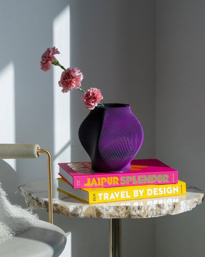 Vint Blend Vase in Acai 20 cm