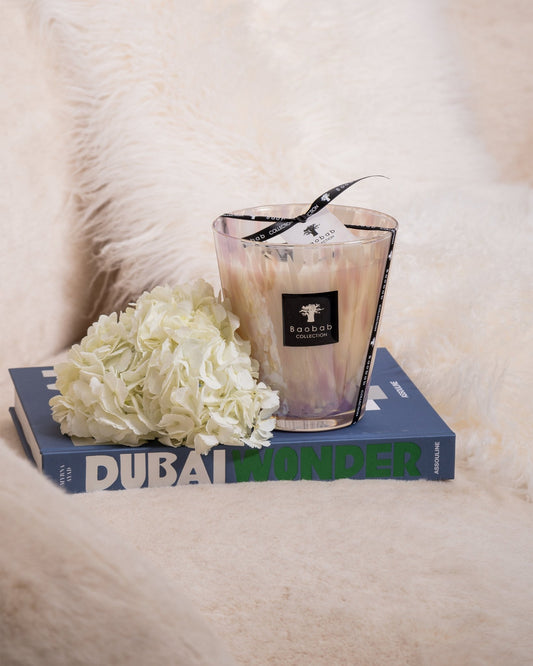 White Pearls Candle Max 16 - Maison SIA