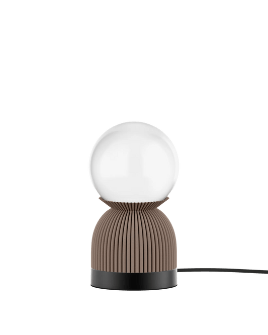 Zayl Table Lamp in Deep Taupe (93g) - Maison SIA